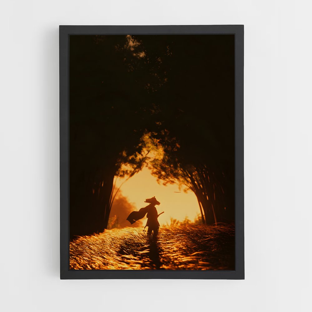 Poster Ghost tsushima – affiche Ghost of tsushima (vue 2)
